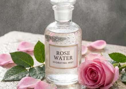 Rose Water Toner for Open Pores